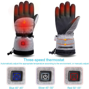 3 heating settings of VolteX Heated Gloves